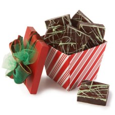Pep-O-Mint Brownies - Gluten Free (6 BROWNIES)