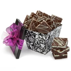 Brownies de chocolate con menta (6 brownies)
