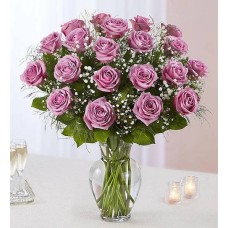Rosas lavanda de tallo largo Ultimate Elegance (24 tallos de lavanda)