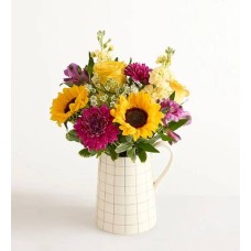 Ramo de violetas doradas (pequeño)