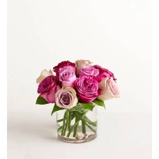 Rosas en tonos lavanda contemporáneos (pequeñas)