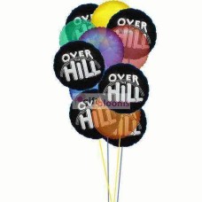 Sonrisas durante el viaje (6 globos de látex y 6 globos de mylar)
