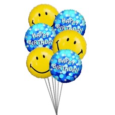 globos de cumpleaños especial (6 Látex y 3-Mylar globos)