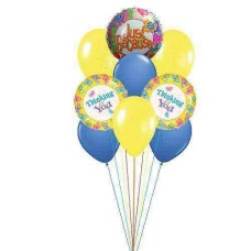 Regalo especial de Giftblooms para ti (6 globos de látex y 3 globos de mylar)