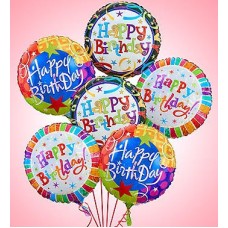 Air-Rangement - Globos de Mylar de cumpleaños