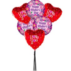 Love U mamá Globos Ramo