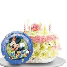 Pastel de flores