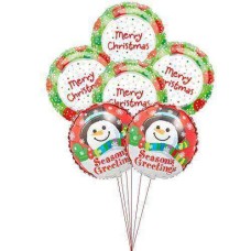 Globos de celebracion de invierno