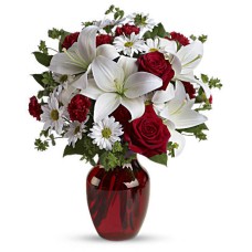 Ramo "Sé mi amor" con rosas rojas (estándar)