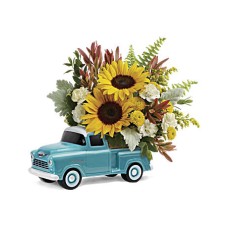 Ramo de flores para camioneta Chevy (estándar)