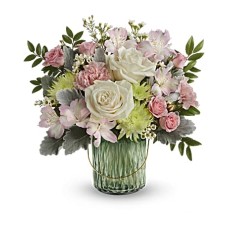 Ramo de flores de jardín exuberante (estándar)