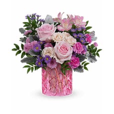 Ramo rosa de alta gama Giftblooms (estándar)