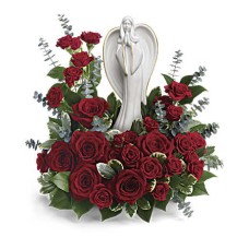 Ramo "Nuestro Ángel para Siempre" de Giftblooms (Estándar)