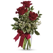 Ramo Pensamientos en Ti con Rosas Rojas (Estándar)