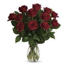 Ramo "Mi Verdadero Amor" con rosas de tallo largo (Estándar)