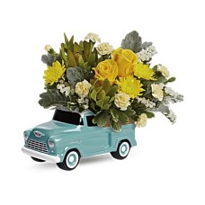 Ramo de flores Chevy para camioneta (estándar)