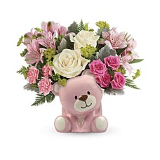 Precioso ramo de ositos rosas (estándar)