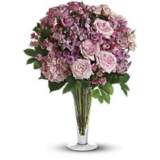Ramo A La Mode con rosas de tallo largo (estándar)