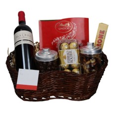 Cesta Malbec y Chocolates