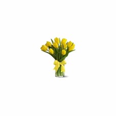 Ramo de tulipanes amarillos