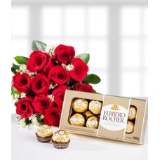 Rosas y chocolates