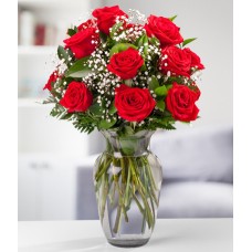 Docena de rosas rojas