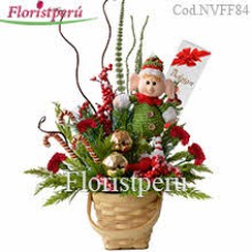 Cesta élfica frondosa