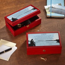 Caja de recuerdos de pesca