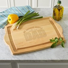Tabla de cortar de madera extragrande de My Favorite People