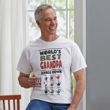 Camiseta "El mejor papá/abuelo" sin duda