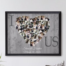 Fotos de nosotros Collage Canvas