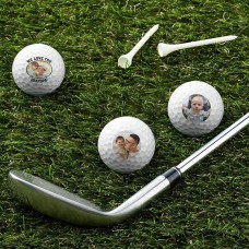 Pelotas de golf con fotografías perfectas (juego de 6)