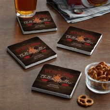Posavasos de arce Chillin' &amp; Grillin' (posavasos)
