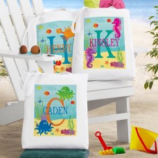 Bolso de mano playero con mi propio nombre