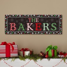 Festive Name Canvas (Canvas)