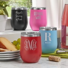 ¡Hora del vino! Vaso térmico