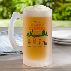 Jarra de cerveza helada Happy Campers