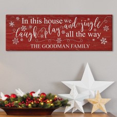 Jingle All the Way Canvas