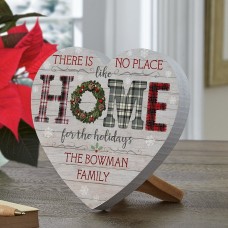 Hogar para las vacaciones Mini corazón de madera