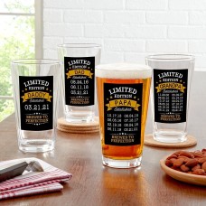 Vaso de cerveza de pinta de edición limitada