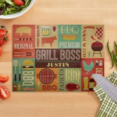 Tabla de cortar de vidrio Grill Boss