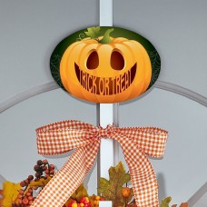 Soporte para corona de Jack-O-Lantern con placa