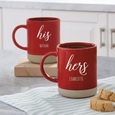Tazas de cerámica para él y para ella