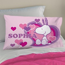 Funda de almohada de Snoopy Corazón Feliz de PEANUTS®