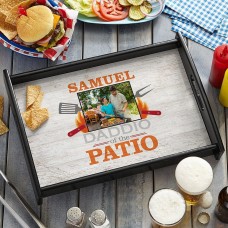 Bandeja de madera con foto de Daddio Of The Patio