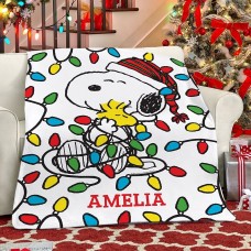Manta de peluche PEANUTS® Lots of Lights