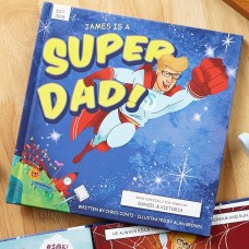 ¡Me veo!® Libro personalizado de súper papá