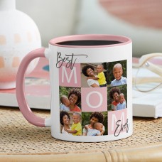 Taza con foto de la mejor mamá del mundo