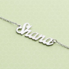 ¡Hazlo tuyo! Tobillera con nombre personalizado