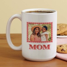 Taza con foto de mamá